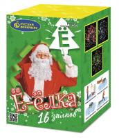 Ё-Ёлка Батарея салютов купить в Сосновке Кировской области | sosnovkakirovskaya.salutsklad.ru
