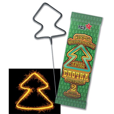 Елочка Бенгальские огни фигурные купить в Сосновке Кировской области | sosnovkakirovskaya.salutsklad.ru