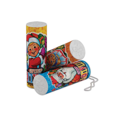 Супер с серпантином Хлопушки купить в Сосновке Кировской области | sosnovkakirovskaya.salutsklad.ru