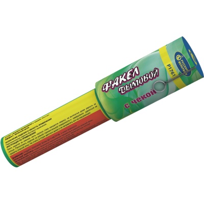 Дымовой (с чекой) зеленый Фальшфейер купить в Сосновке Кировской области | sosnovkakirovskaya.salutsklad.ru