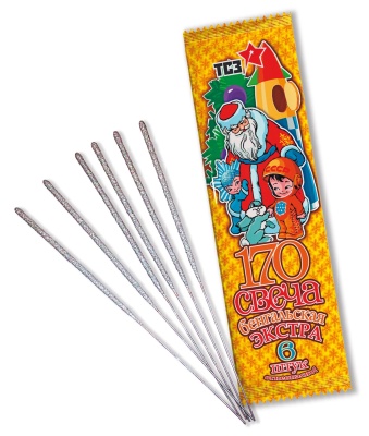 170 мм. Экстра Бенгальские огни купить в Сосновке Кировской области | sosnovkakirovskaya.salutsklad.ru